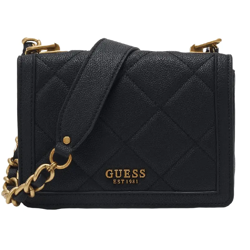 

Сумка кросс-боди Guess Abey Flap, черный