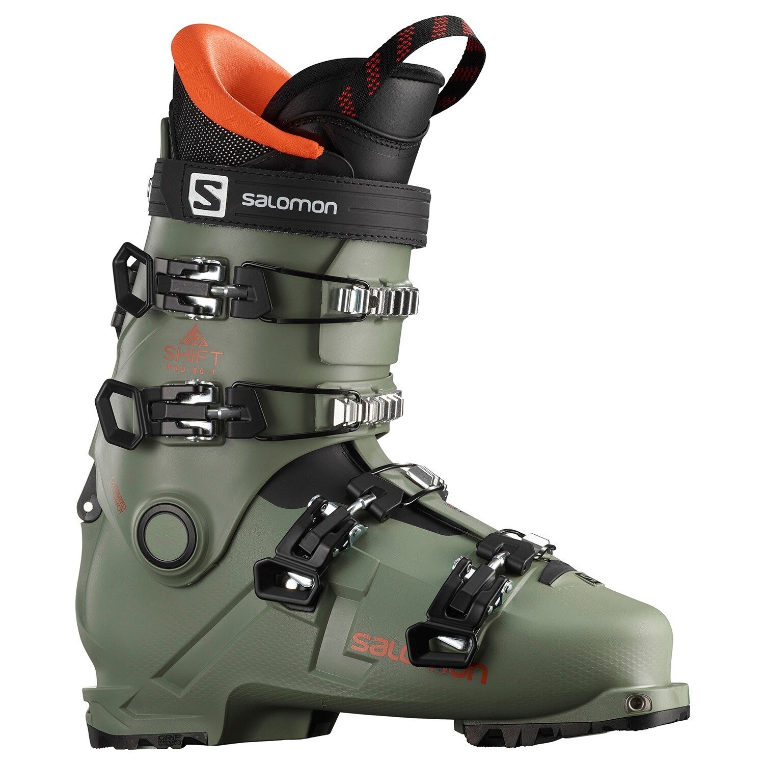 

Горнолыжные ботинки Salomon Shift Pro 80T AT Alpine Touring, зеленый
