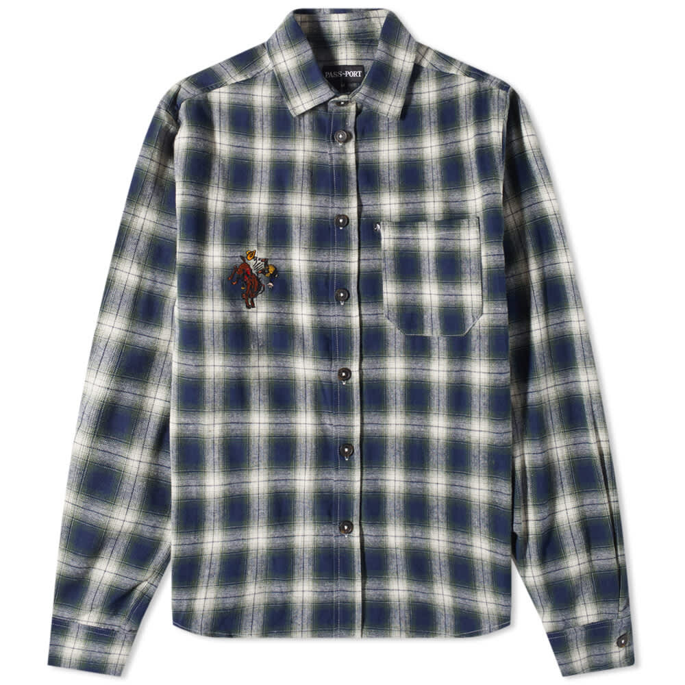 

Рубашка Pass~Port Horsey Check Flannel Shirt