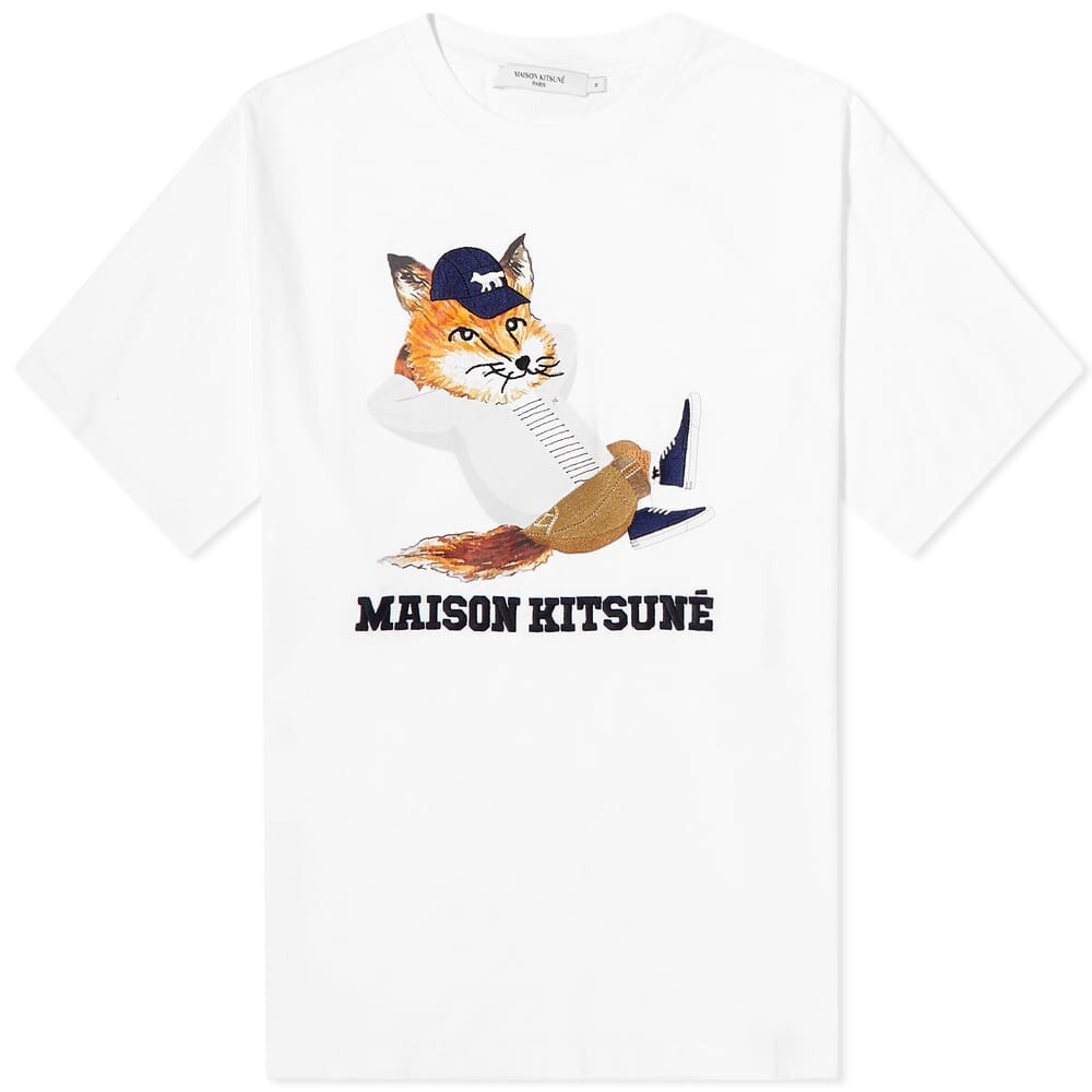 

Футболка Maison Kitsuné Dressed Fox Print Easy Tee