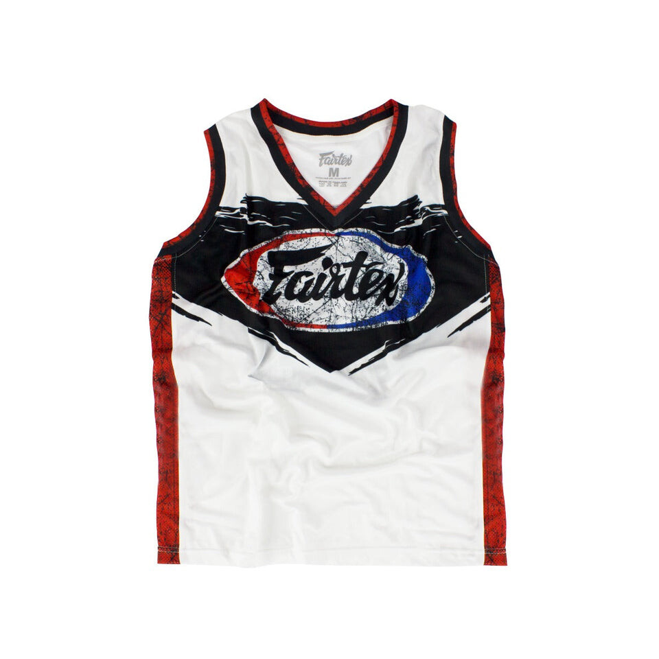 

Баскетбольная майка Fairtex JS10, размер M, белый