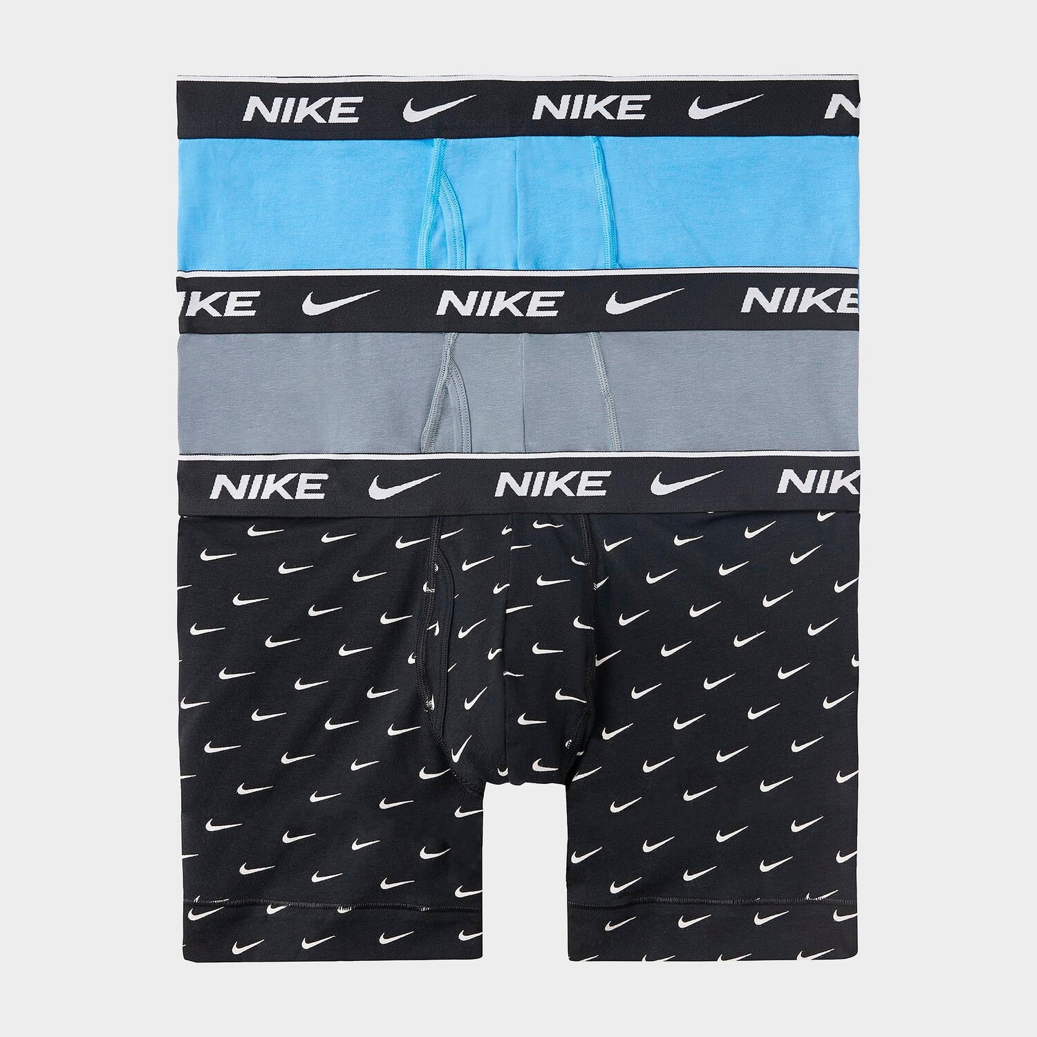 

Мужские трусы-боксеры Nike из эластичного хлопка (3 шт.), черный