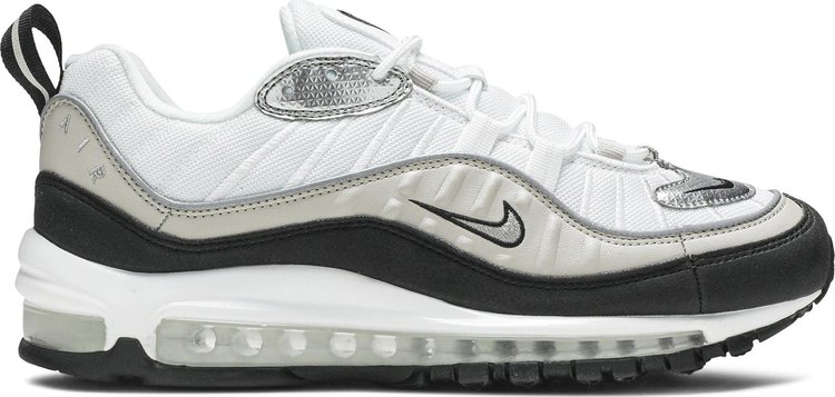 Air max 98 black and silver hotsell