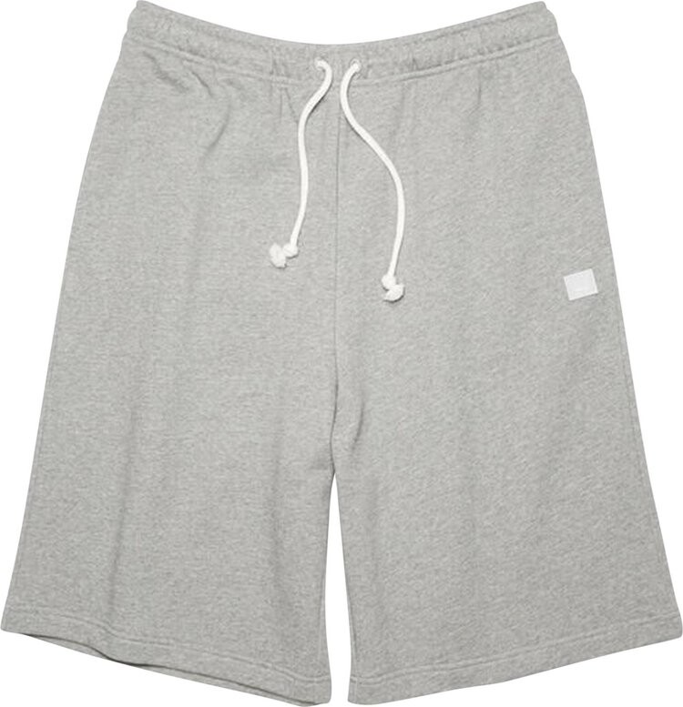 

Спортивные шорты Acne Studios Fleece Sweatshorts 'Light Grey Melange', серый