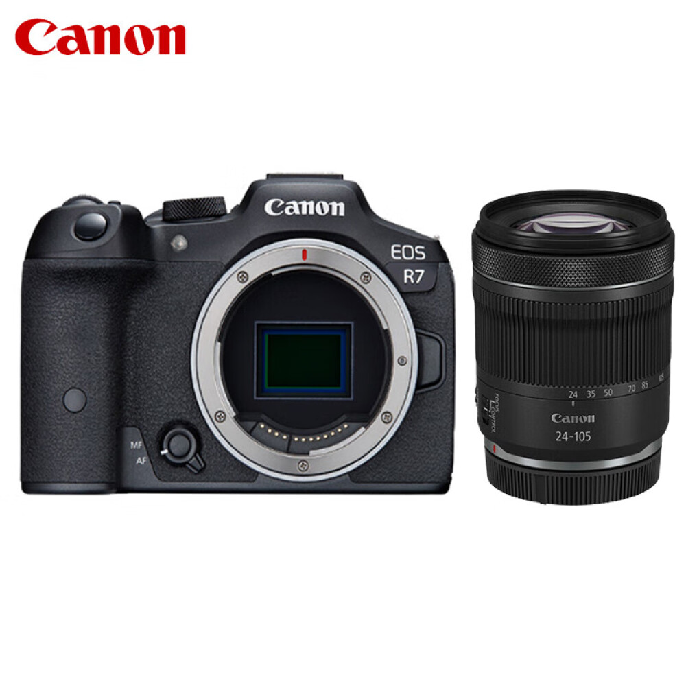 

Цифровой фотоаппарат Canon EOS R7 RF 24-105mm с картой памяти 128G