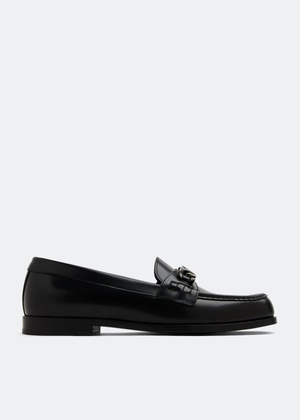 

Лоферы VALENTINO GARAVANI VLogo Chain loafers, черный