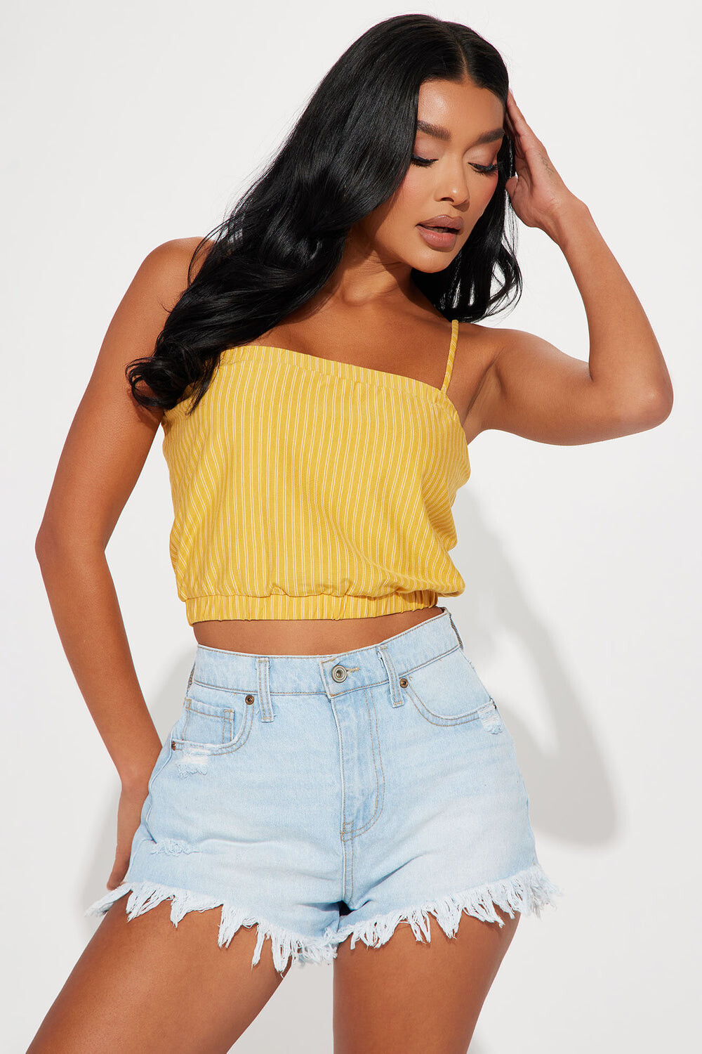 

Топ Fashion Nova JC35656VS, оранжевый