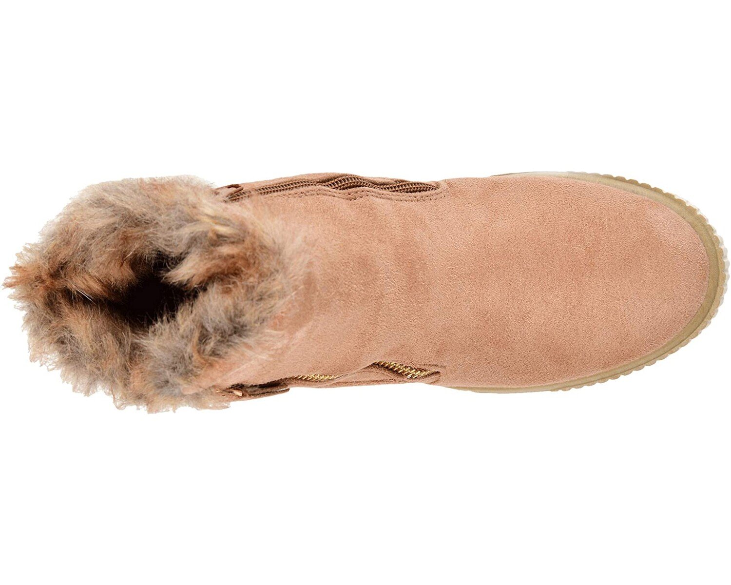 

Ботинки Comfort Foam Jezzy Wedge Bootie Journee Collection, тан