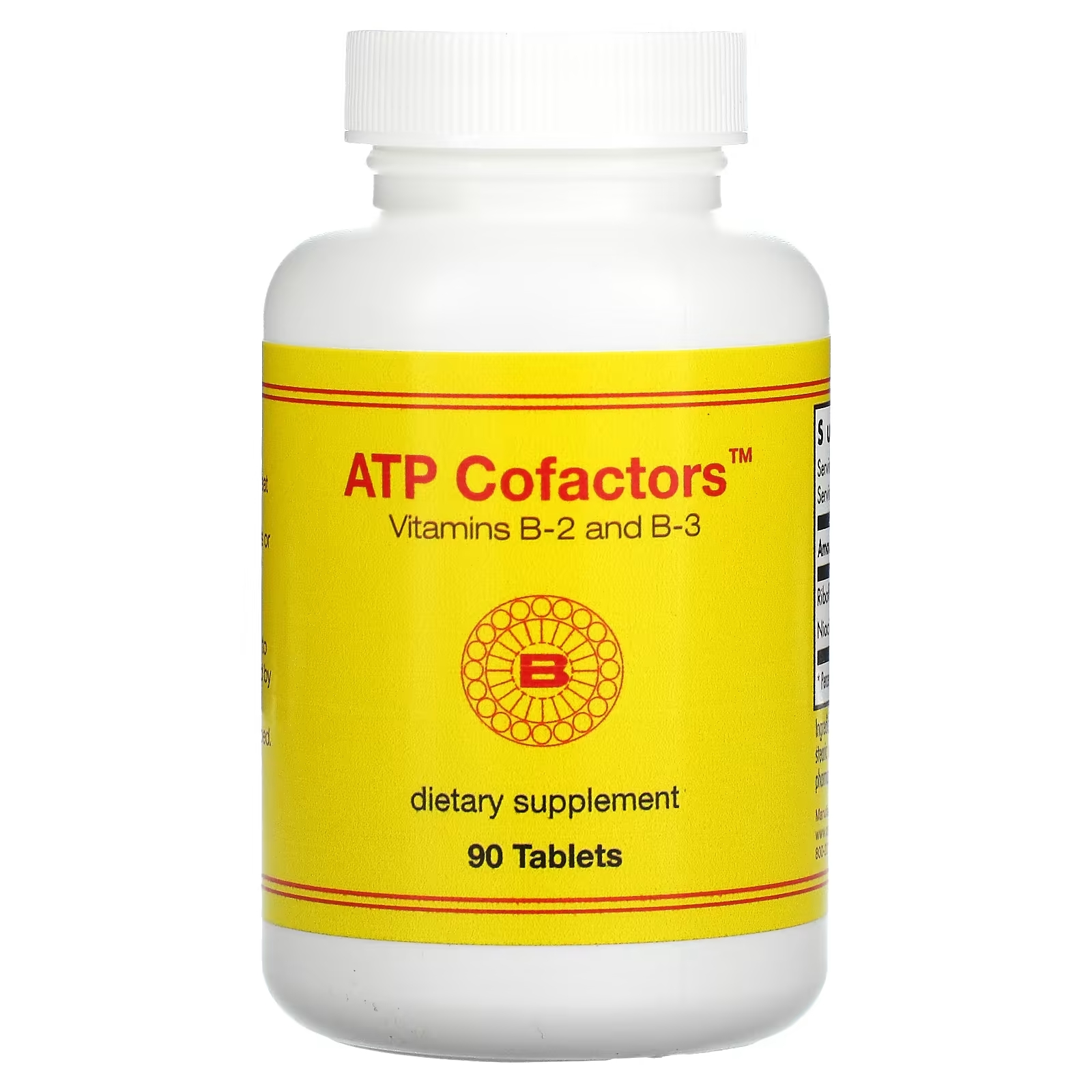 Optimox Кофакторы АТФ, 90 таблеток optimox йодорал 50 мг 90 таблеток