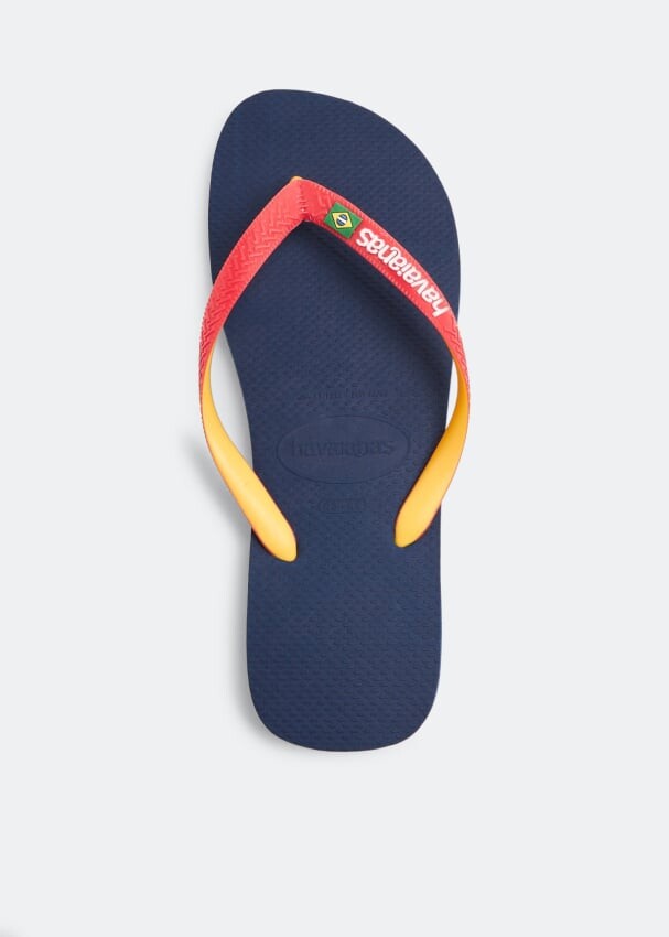 

Шлепанцы HAVAIANAS Brazil mix flip flops, синий
