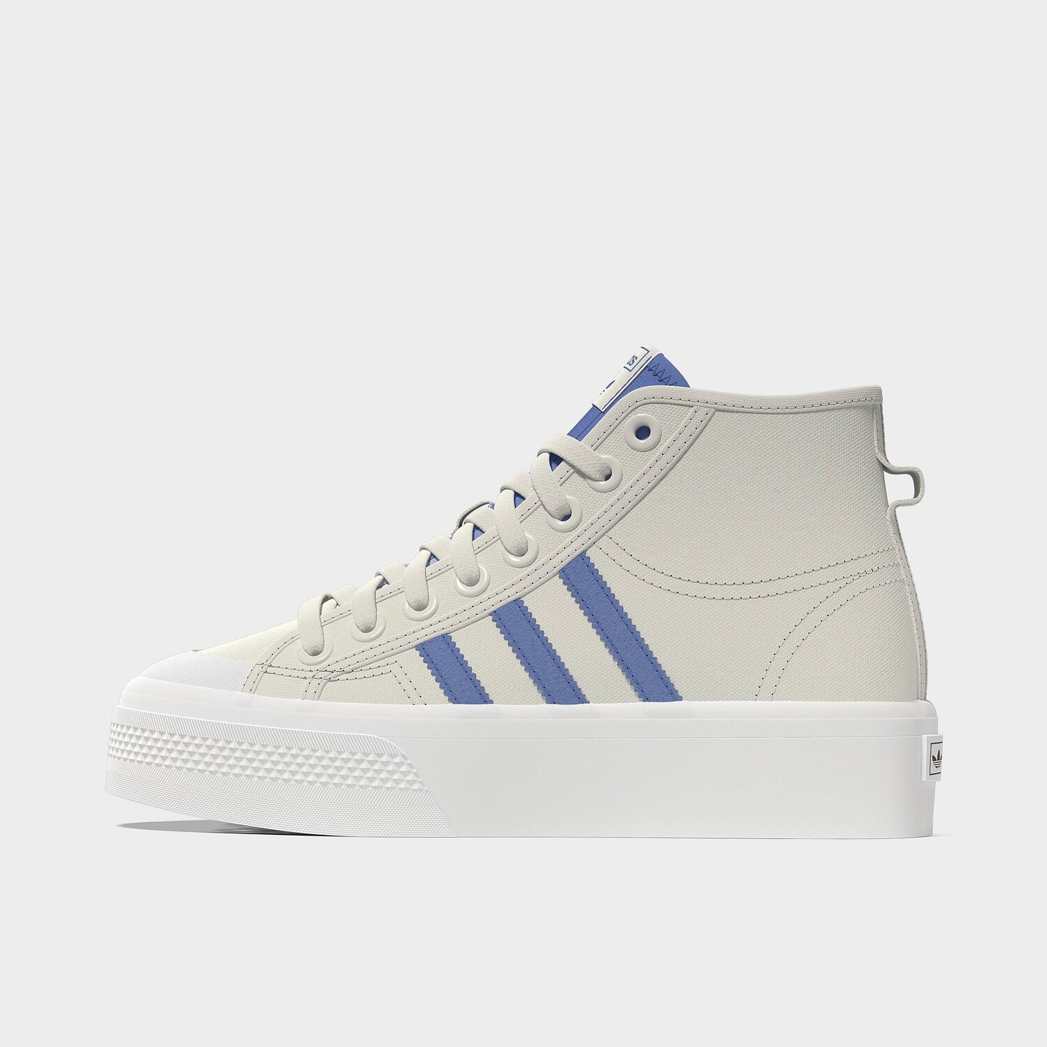 

Женская повседневная обувь adidas Originals Nizza на платформе Mid, кремовый