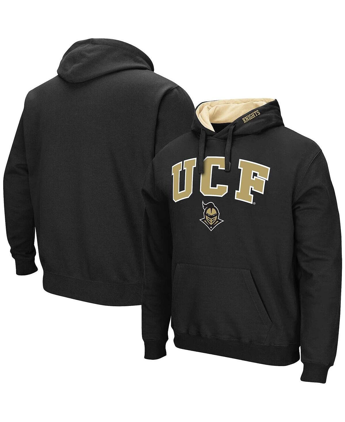 

Мужская черная толстовка с капюшоном ucf knights arch & logo Colosseum, черный