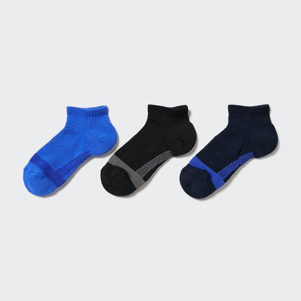 

Комплект носков Uniqlo Colour, 3 пары, синий/черный/темно-синий