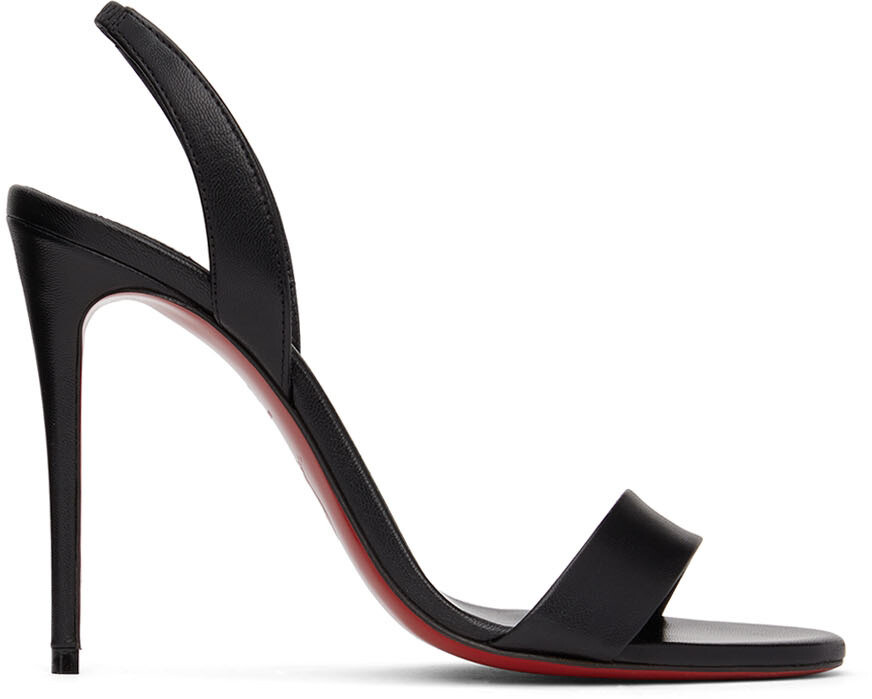 

Черные босоножки на каблуке Marilyn 100 Christian Louboutin
