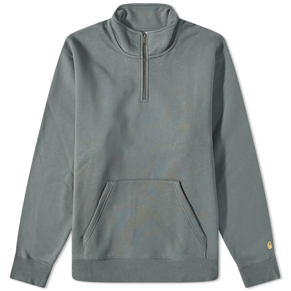 

Толстовка Carhartt WIP Chase Neck Zip Sweat, Серый