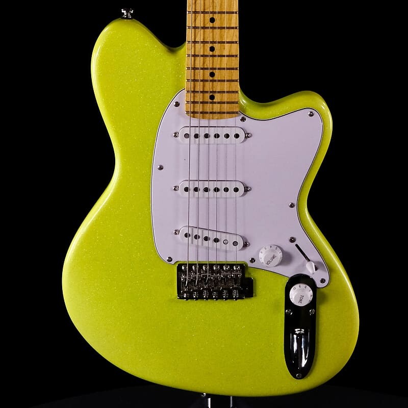 

Ibanez Yvette Young Signature YY10 - Slime Green Sparkle