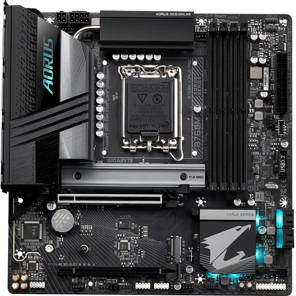 

Материнская плата Gigabyte B760M AORUS PRO
