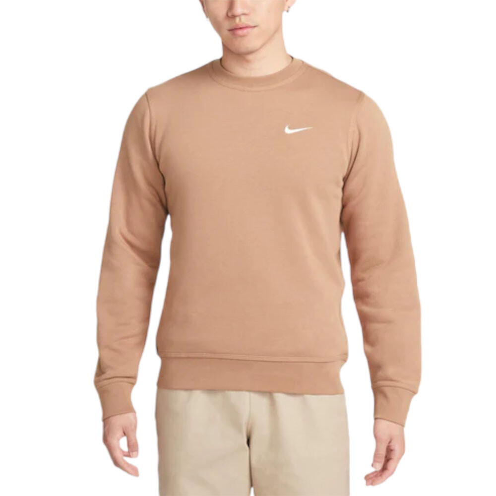 

Свитшот Nike Fleece Solid Color Fleece Lined Stay Warm, бежевый