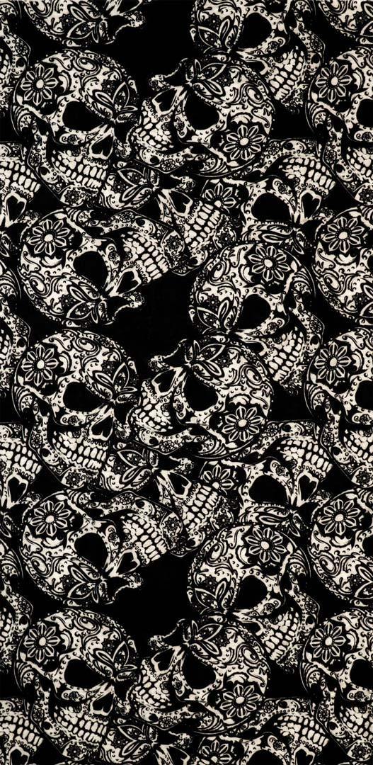 Шарф Modeka Skulls многофункциональный с рисунком
