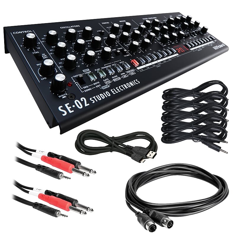 

Аналоговый синтезатор Roland Boutique SE-02 - комплект кабелей