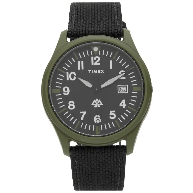 Часы Timex Expedition North Traprock черный, зеленый, 43 мм