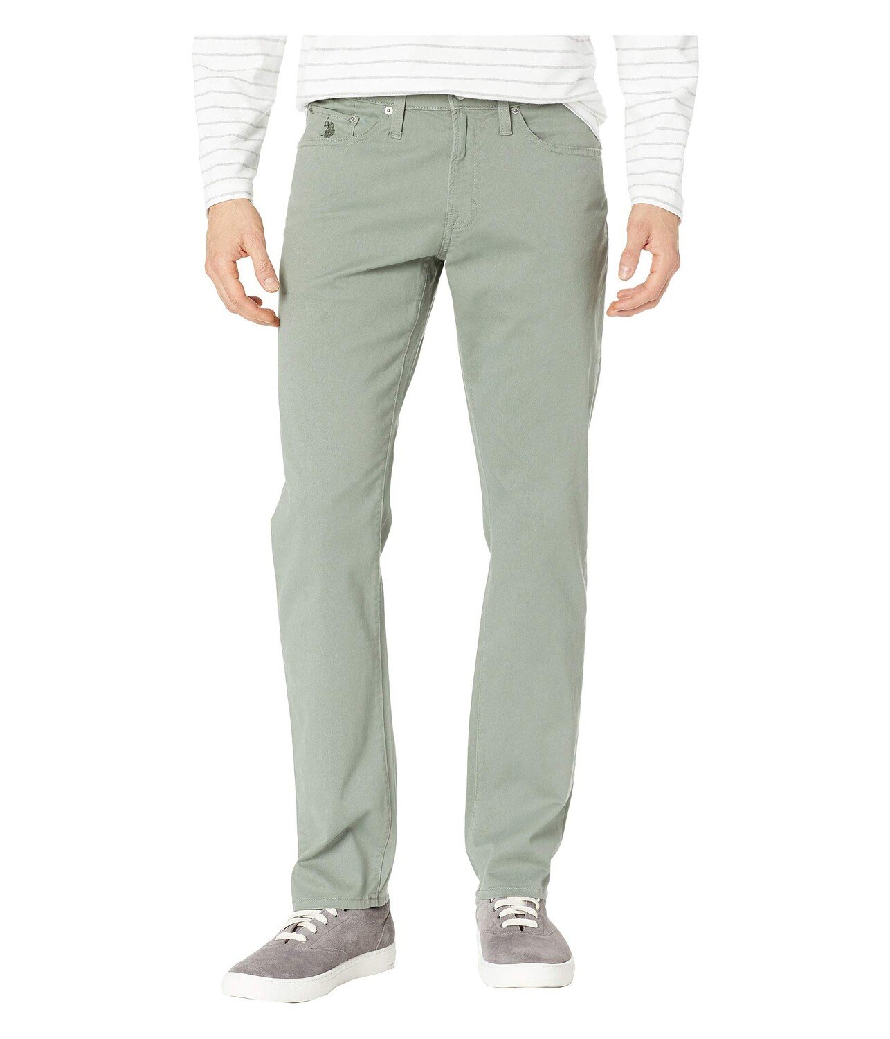 

Брюки U.S. POLO ASSN., Slim Straight Stretch Five-Pocket Pants