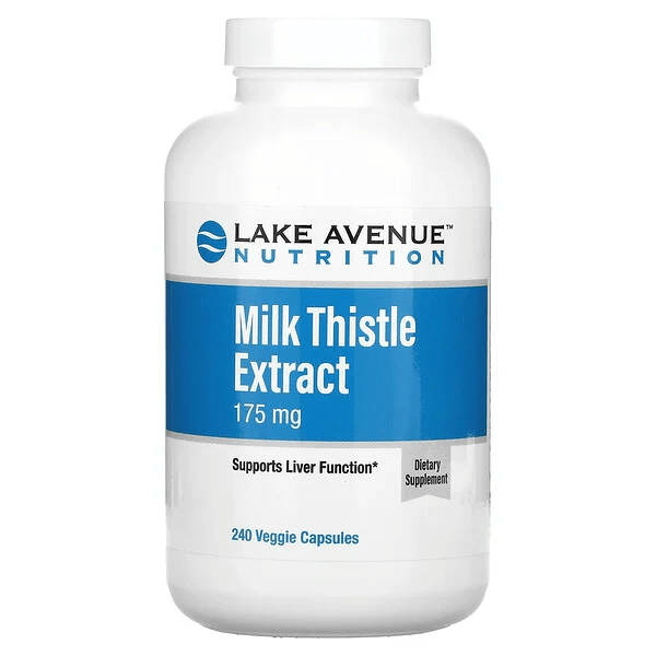 Экстракт расторопши, 175 мг, 240 растительных капсул, Lake Avenue Nutrition