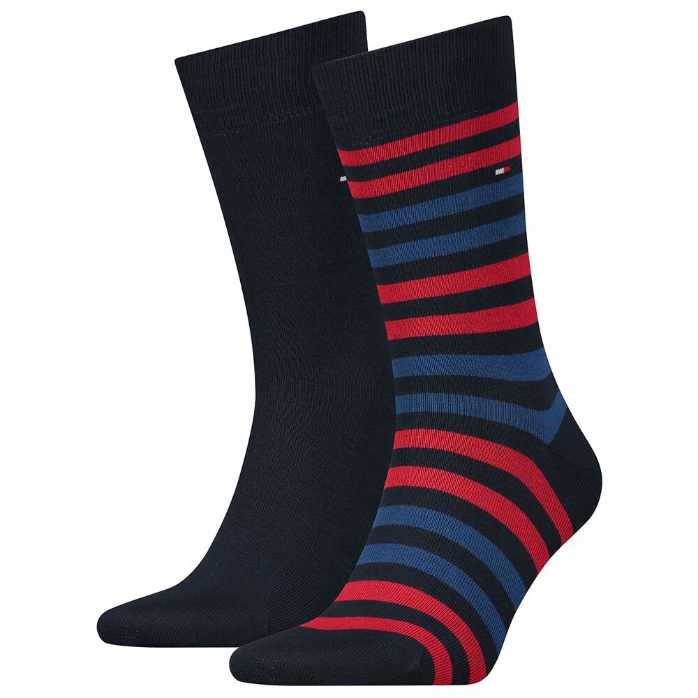 

Носки Toммy Hilfiger Duo Stripe 2 шт, синий