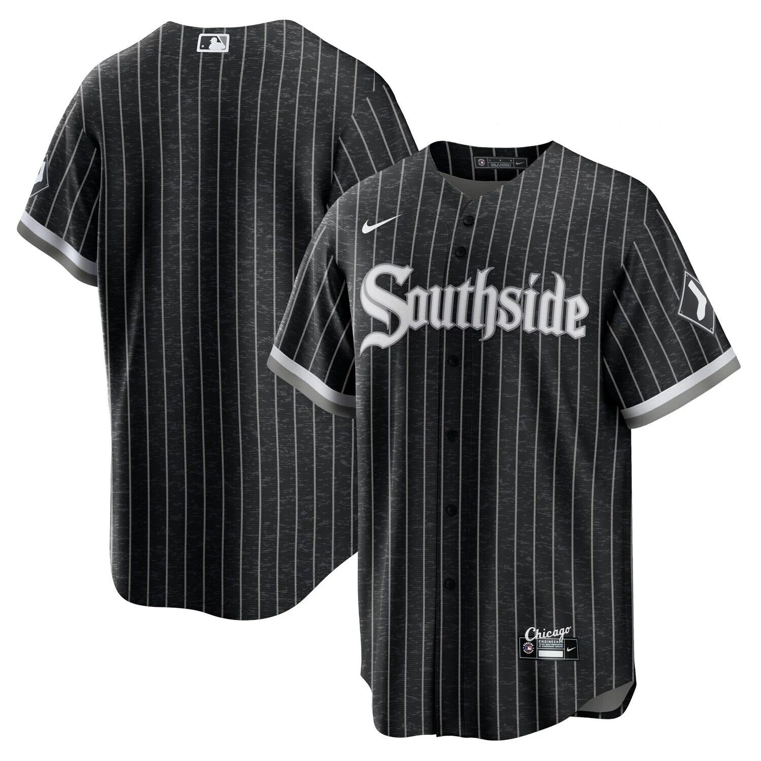 

Мужское джерси Nike Black Chicago White Sox 2021 City Connect Replica