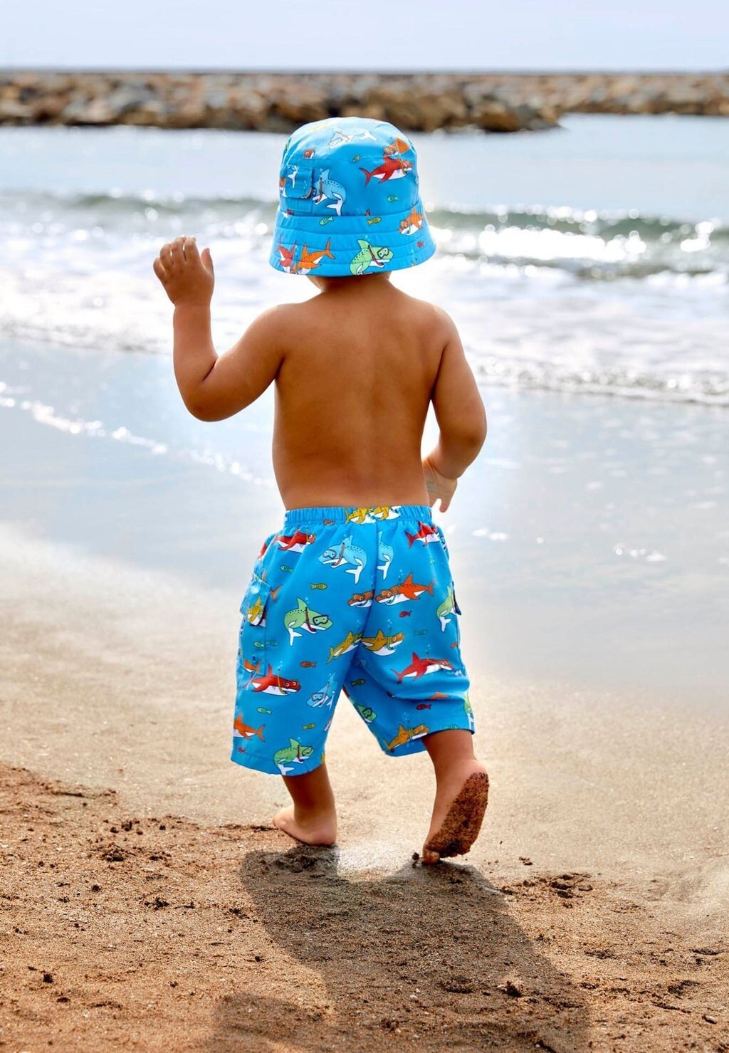 

Шорты для плавания JoJo Maman Bébé, цвет shark