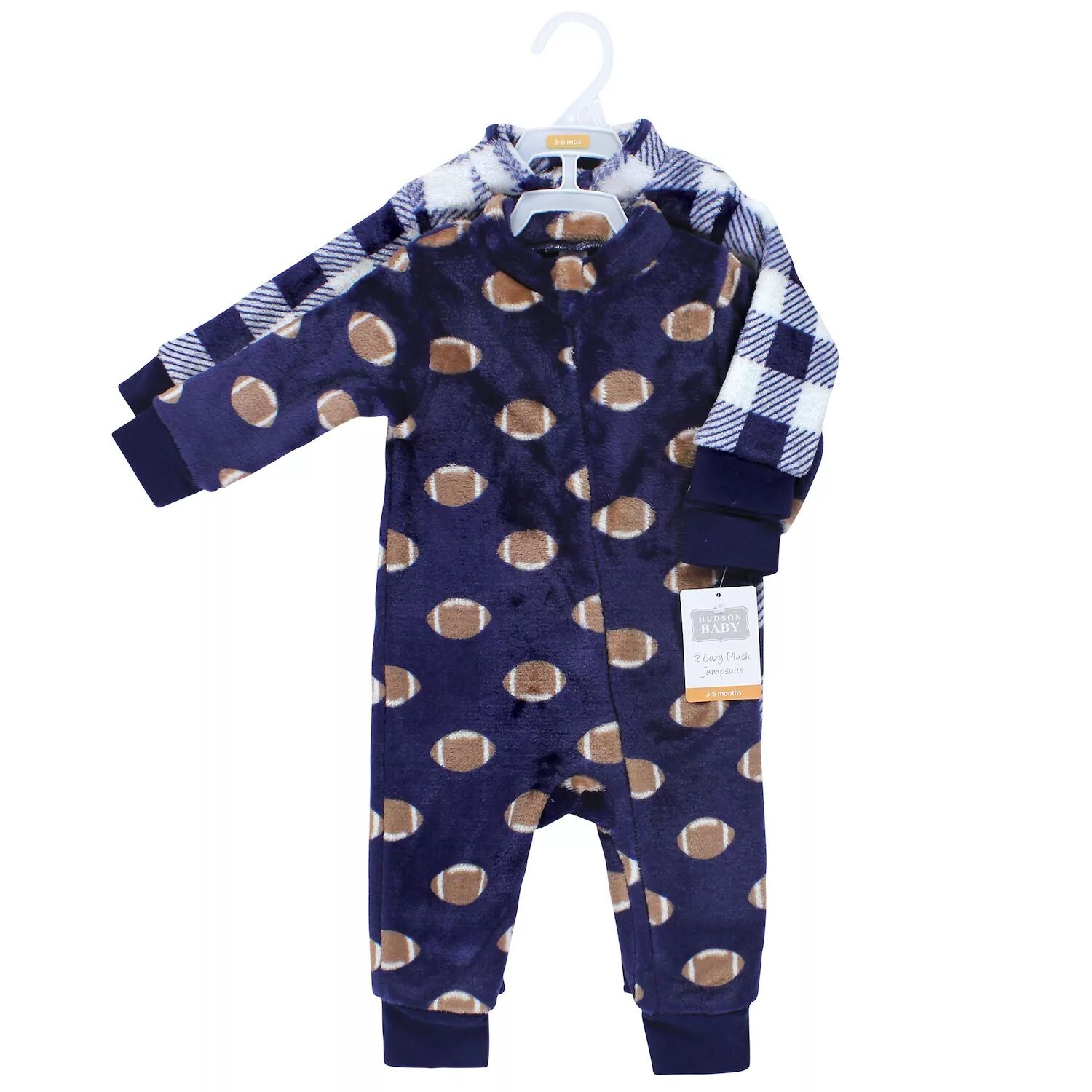 

Плюшевые комбинезоны Hudson Baby унисекс для малышей, Футбол Hudson Baby