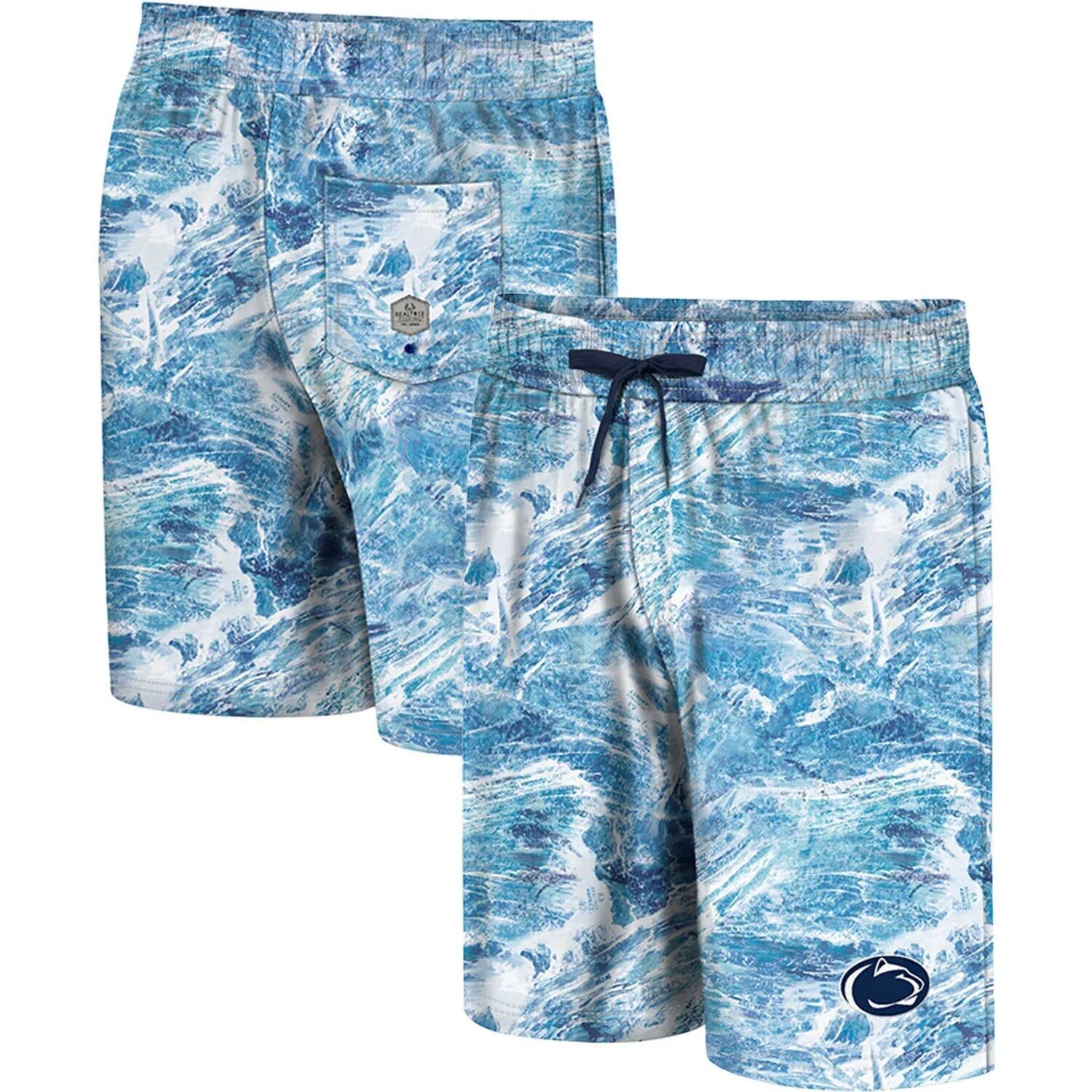 

Мужские шорты для плавания Colosseum Blue Penn State Nittany Lions Realtree Aspect Ohana