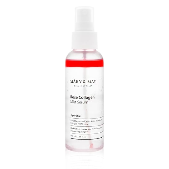 Сыворотка для лица, 100 мл Mary&May, Rose Collagen Mist Serum, Mary & May