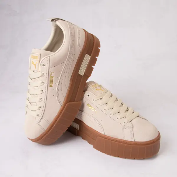 

Женские кроссовки на платформе PUMA Mayze, цвет Oatmeal/Gum