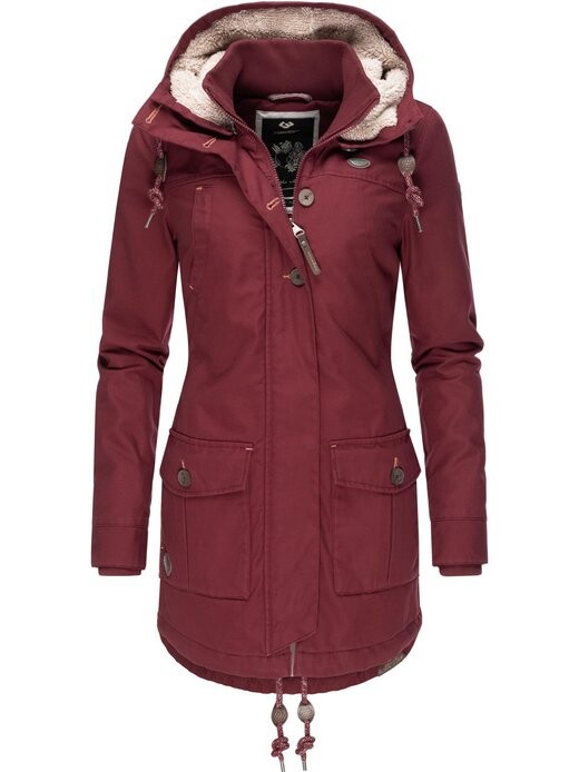 

Зимняя куртка jane black label Ragwear, бордовый