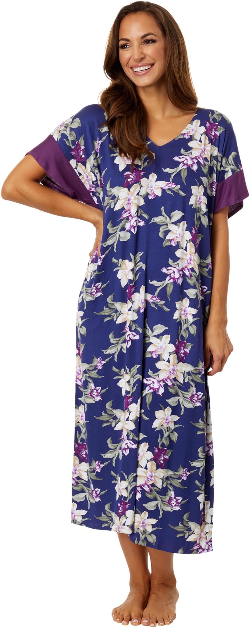 

Кафтан с короткими рукавами Tommy Bahama, цвет Navy Floral