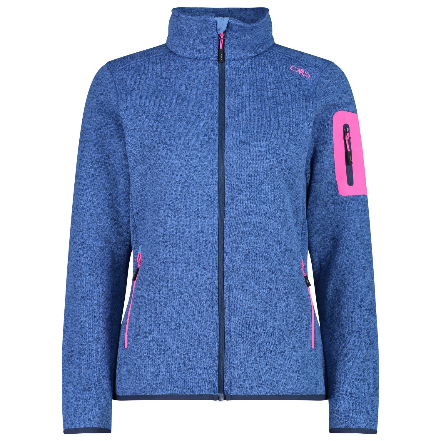 

Флисовая жилетка Cmp Women's Jacquard Knitted, цвет Provenza/Blue