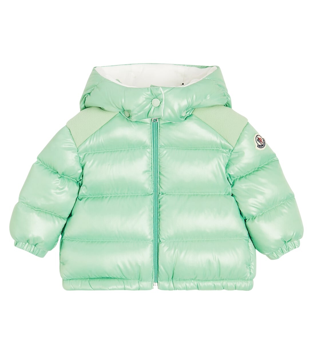 

Детский пуховик валя Moncler Enfant, зеленый