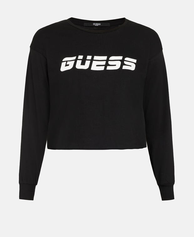 

Топ с длинными рукавами Guess, икра черная