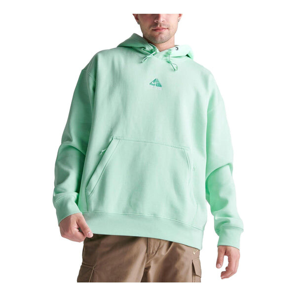 

Толстовка Nike ACG Therma-Fit Fleece Pullover Hoodie 'Mint Green', зеленый