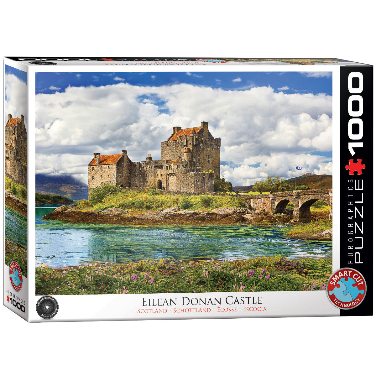 

Еврографика, пазл, Eilean Donan Castle Scotlan, 1000 шт. EuroGraphics