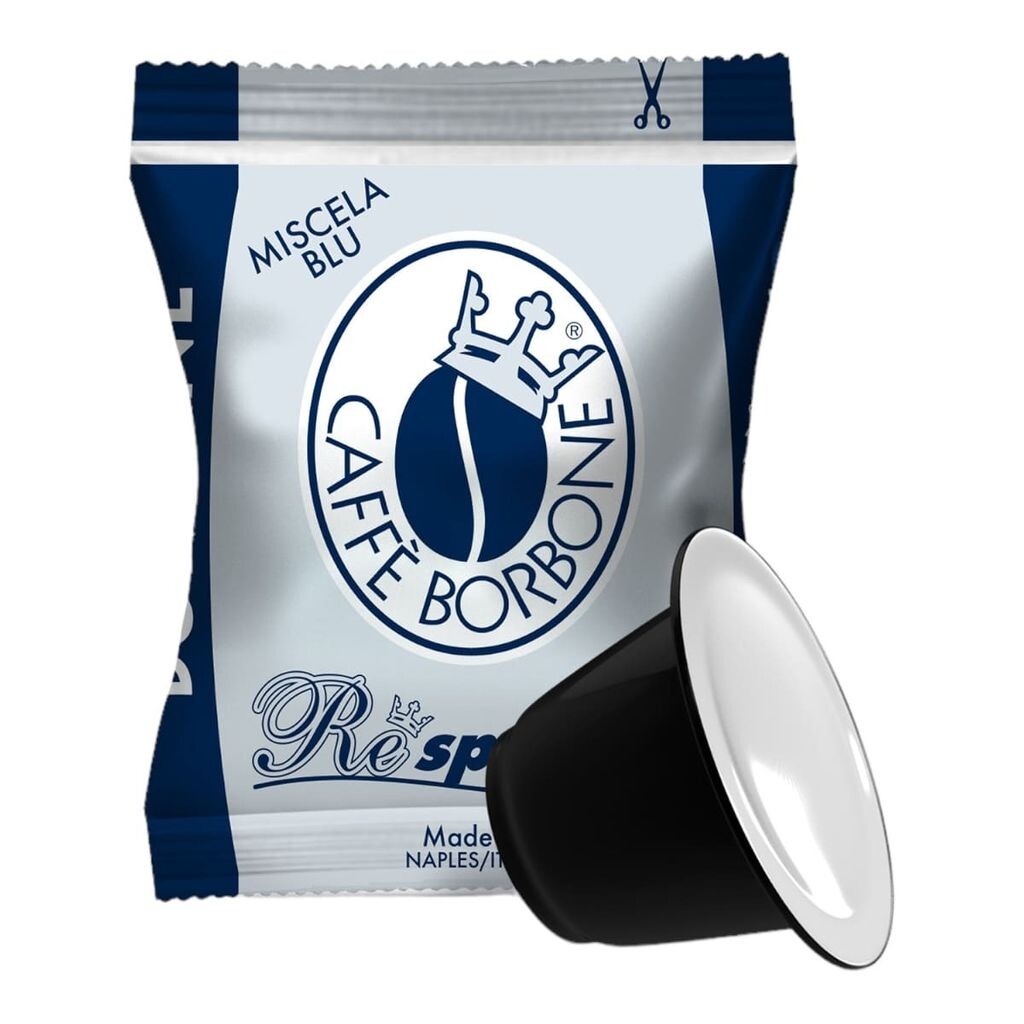 

50 капсул смеси Caffè Borbone REspresso BLUE с совместимым кофе Nespresso Caffè Borbone Caffé Borbone