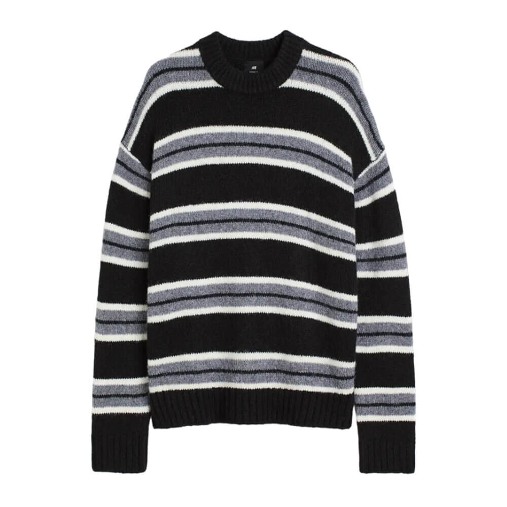 

Свитер H&M Oversized Fit, черный