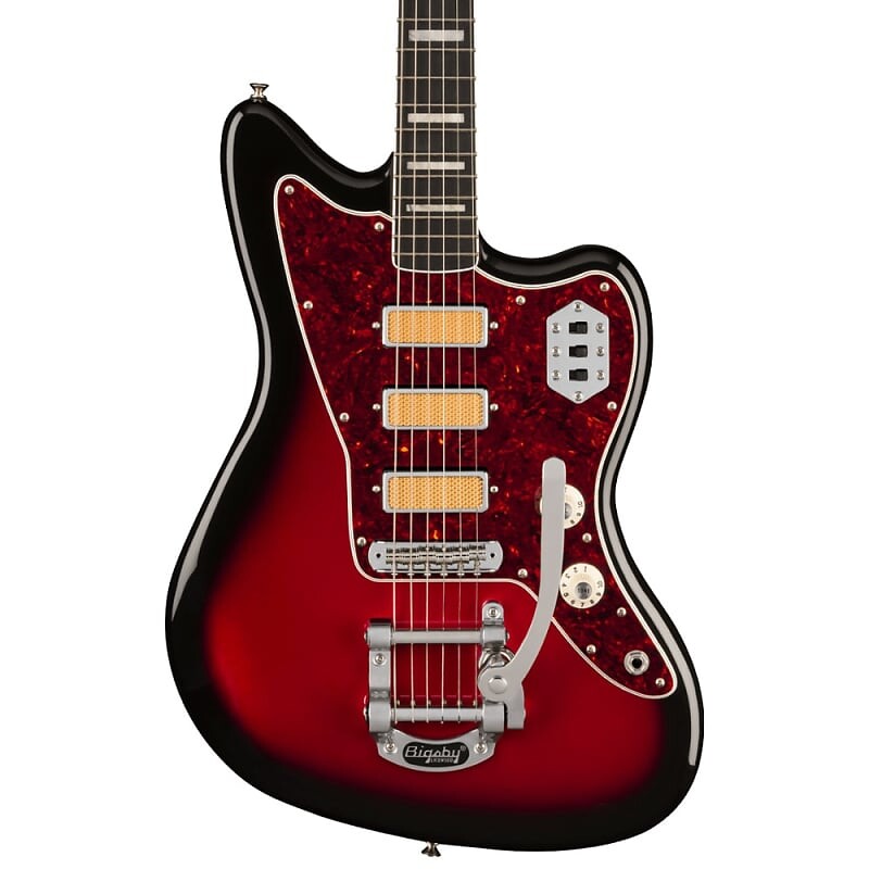

Fender Gold Foil Jazzmaster - Candy Apple Burst