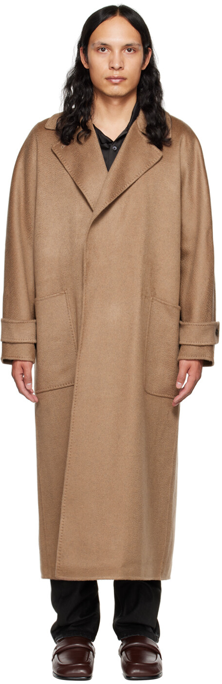 

Коричневое пальто Feluca Max Mara