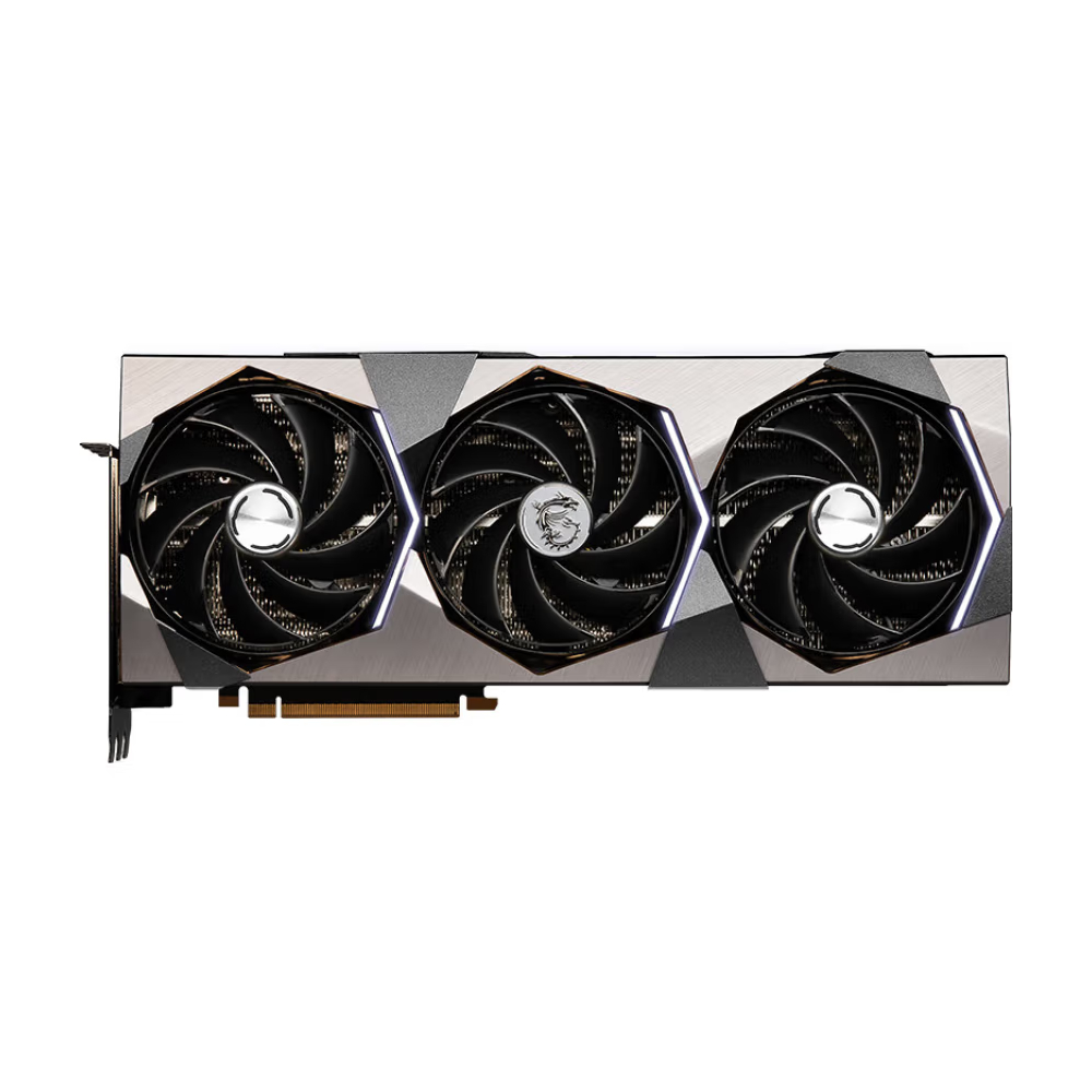 Видеокарта MSI GeForce RTX 4080 SUPER 16G SUPRIM X, 16 ГБ, серебристый цена и фото