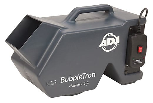 Машина для мыльных пузырей ADJ Bubbletron American DJ перезаряжаемая портативная машина для мыльных пузырей american dj bubbletron go с питанием от батареи american dj bubbletron go battery powered rechargeable portable bubble machine