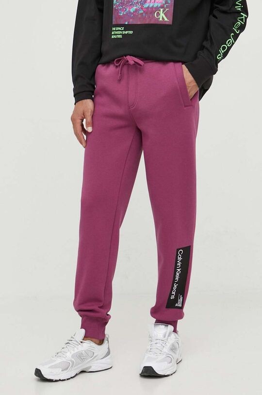

Спортивные брюки Calvin Klein Jeans, фиолетовый