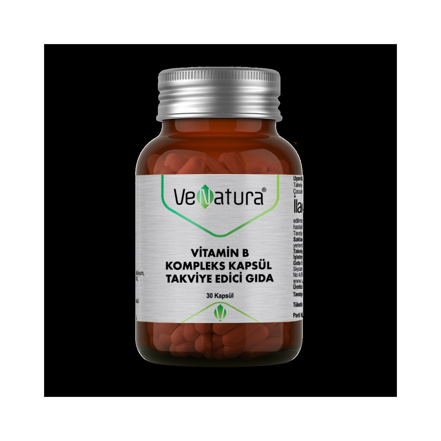 

Venatura Vitamin B Complex Capsule Supplementary Food 30 Capsules(Miad:03/2024)