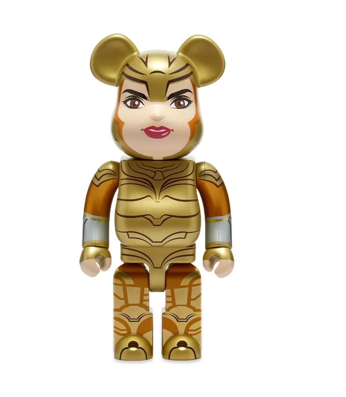 

Фигурка Medicom Bearbrick Wonder Woman Golden Armor 400%, 28 см